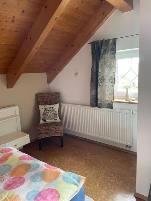 Ferienwohnung Panorama Saentisblick Hergatz Exterior foto